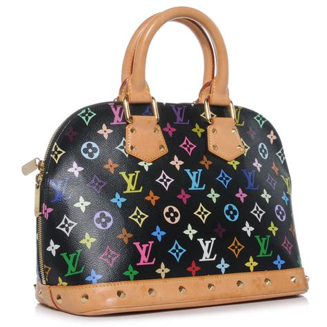 lv alma multicolor black|louis vuitton alma pm.